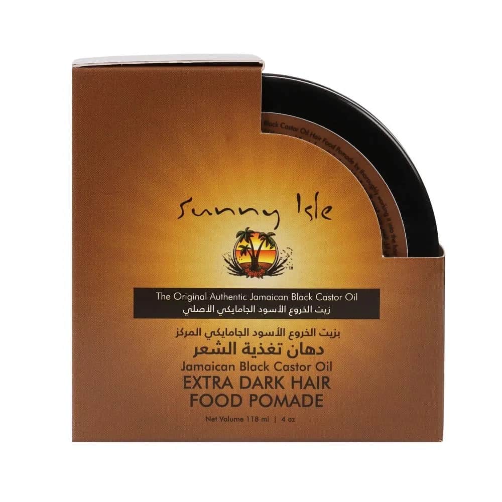 Sunny Isle دهان مغذي للشعر بزيت الخروع الأسود الجامايكي المركز من صنّي آيل 118 مل