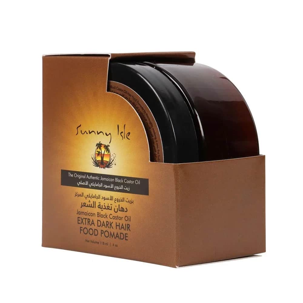 Sunny Isle دهان مغذي للشعر بزيت الخروع الأسود الجامايكي المركز من صنّي آيل 118 مل