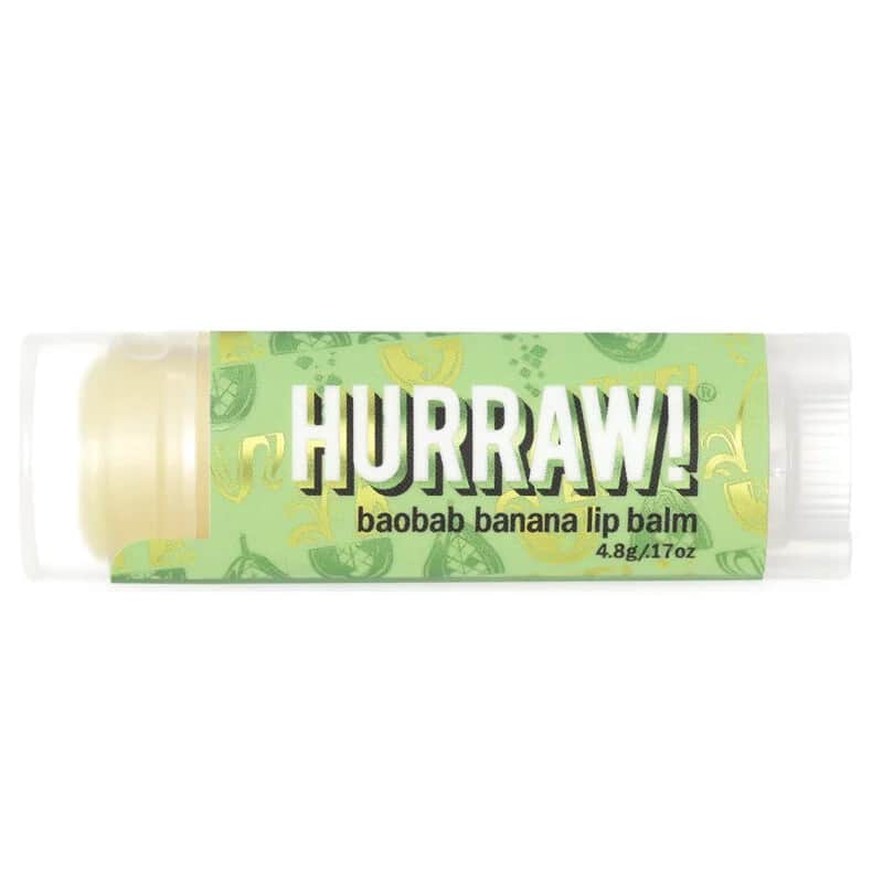 Hurraw مرطب شفاه هورو باوباب الموز موز 4.8 غرام