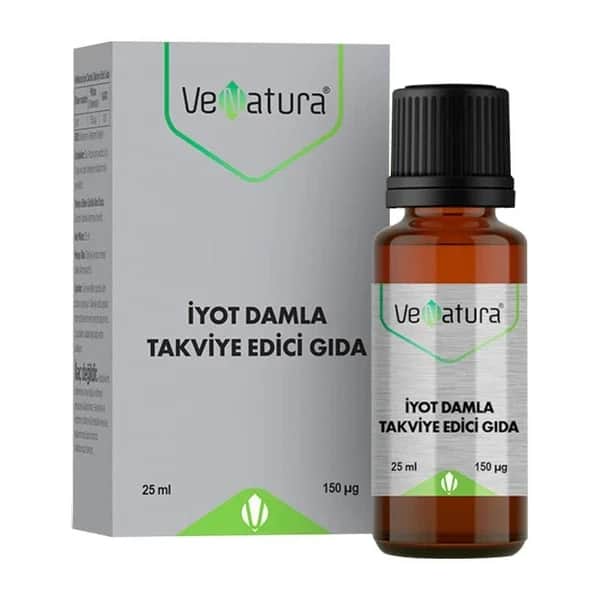 VeNatura مكمل غذائي قطرات اليود فيناتورا 25 مل
