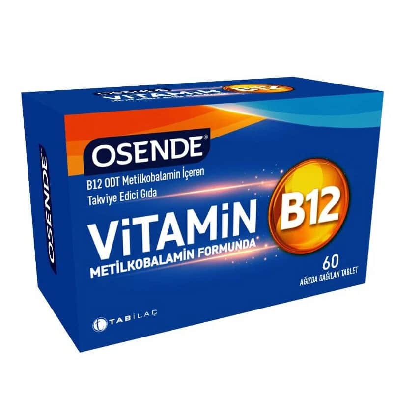Osende أوسندي ميثيل كوبالامين ب12 60 قرص