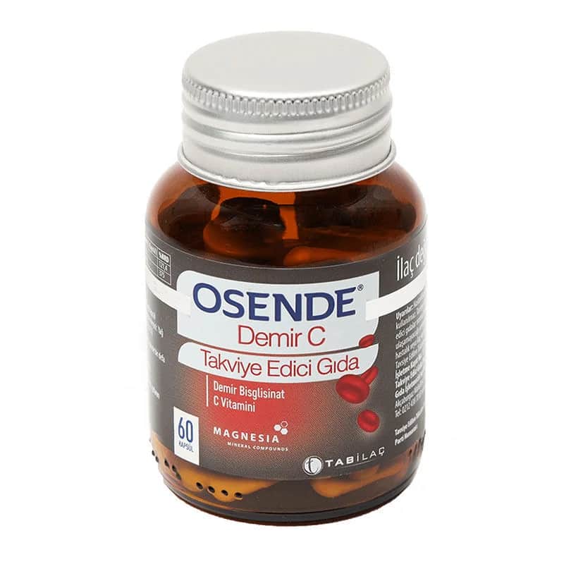 Osende كبسولات أوسيندي آيرون سي 60