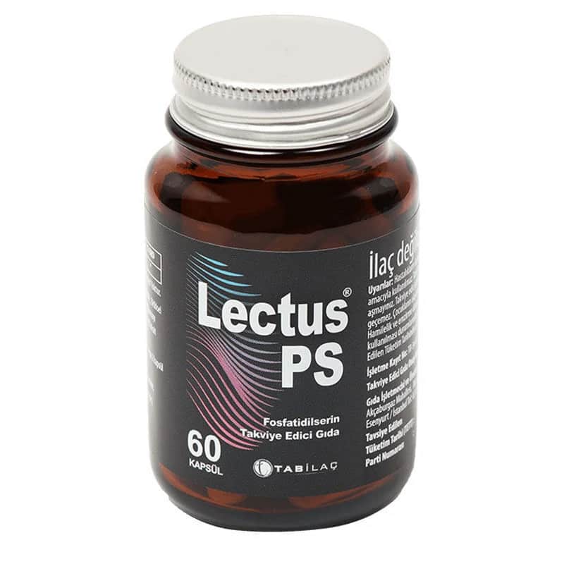 مكمل فوسفاتيديل سيرين 60 كبسولة من ليكتس Lectus