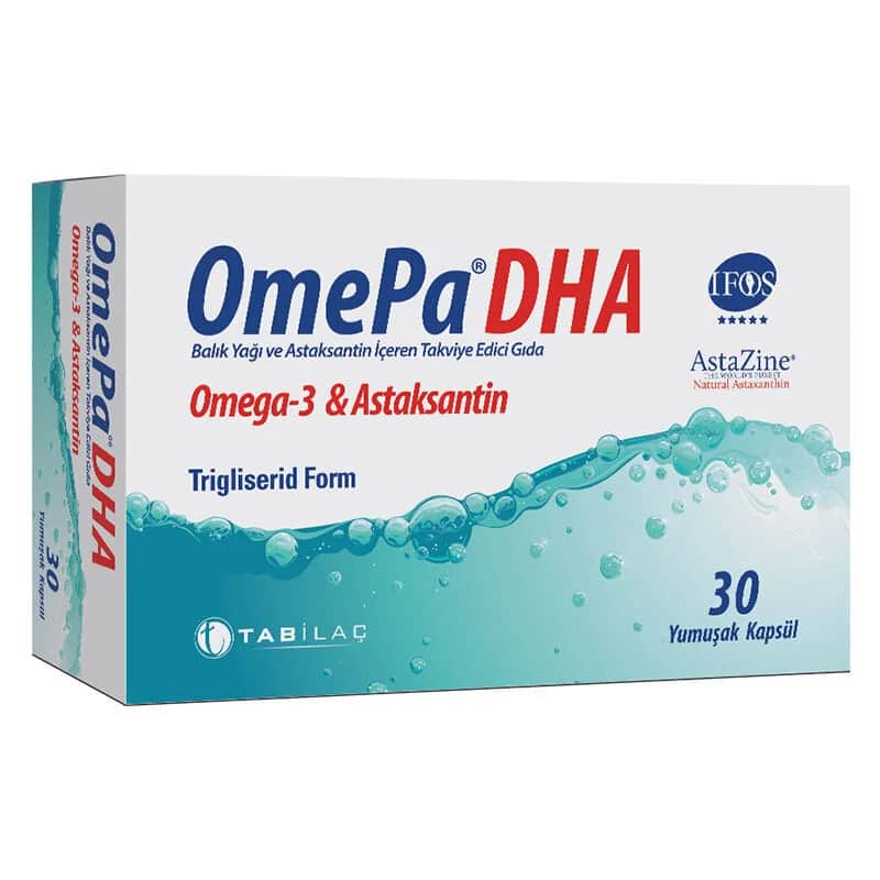 Tab İlaç Omepa Dha Food Supplement 30 capsules