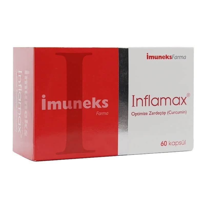 Imuneks كبسولات إيمونيكس إنفلاماكس المُحسّنة بالكركم، 60 كبسولة