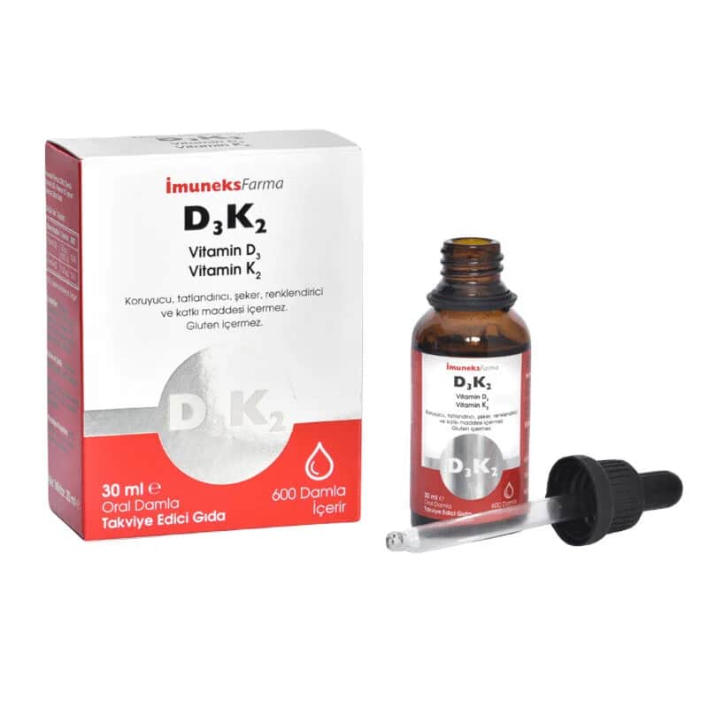 Imuneks قطرات طعام مكمل غذائي إيمونيكس دي 3 كيه 2 30 مل