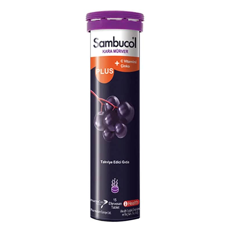 Sambucol سامبوكول بلس 15 قرص فوار