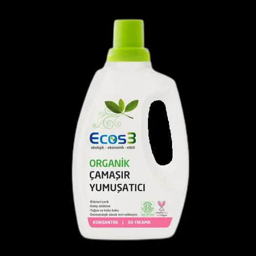 Ecos3 منعم الأقمشة إيكوس 3 فائق التركيز من أصل نباتي 750 مل