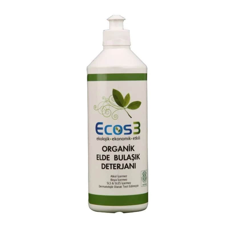 Ecos3 منظف الأطباق العضوي إيكوس3 500 مل منظف صديق للبيئة