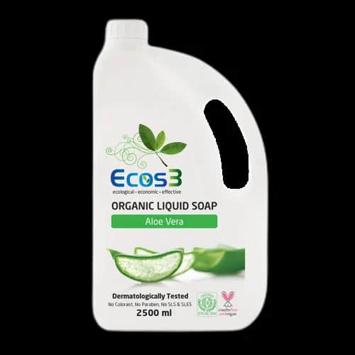 Ecos3 صابون سائل عضوي من إيكوس 3 بخلاصة الصبار 2500 مل