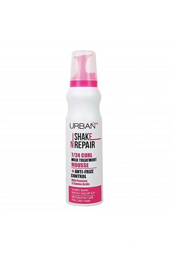 Urban Care رغوة الحليب لإصلاح الشعر من أوربان كير شيك آند ريبير 7-24 تجعيد الشعر 150 مل