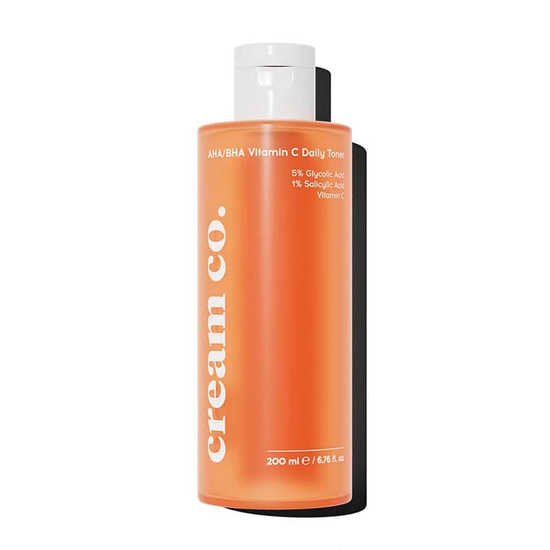 تونر يومي AHA BHA فيتامين C 200 مل من كريم كو Cream Co