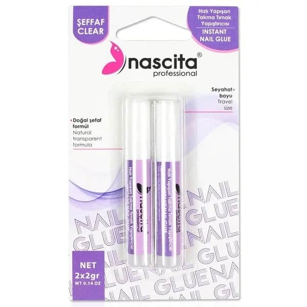 Nascita لاصق أظافر صناعية شفاف من ناسيتا