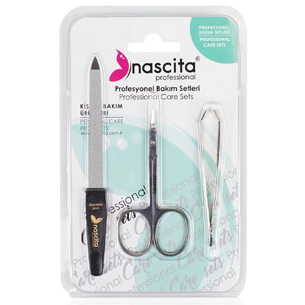 طقم مانكير 3 قطع من ناسيتا Nascita