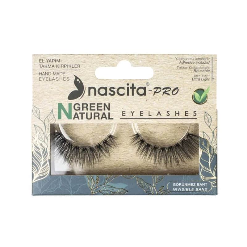 Nascita ناسيتا-برو رموش صناعية خضراء طبيعية 112