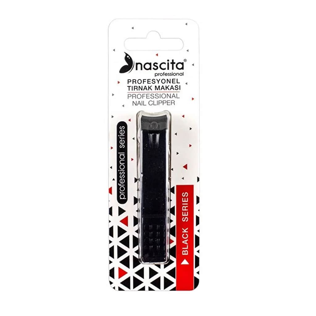 Nascita مقص أظافر ناسيتا أسود كبير احترافي