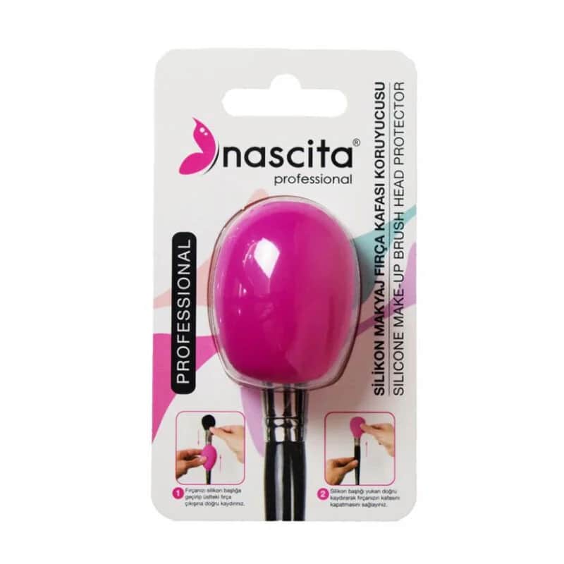 Nascita ناسيتا واقي رأس فرشاة المكياج السيليكوني صغير الحجم 05