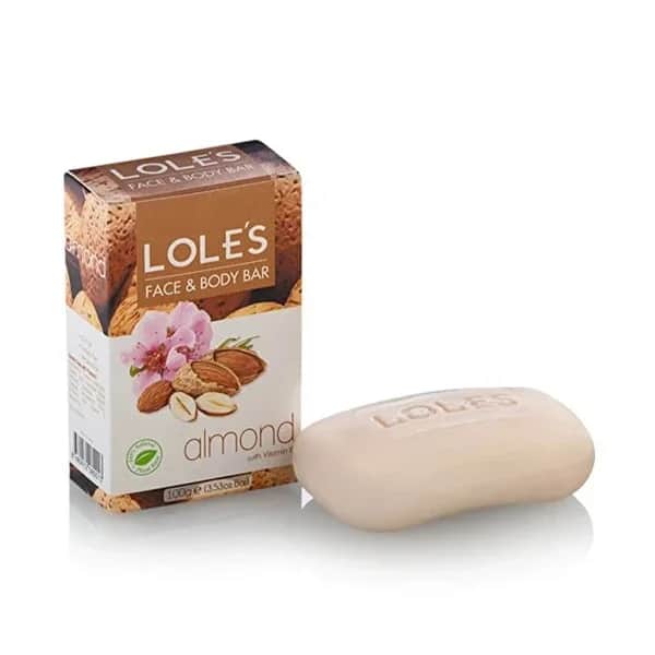 Lole's صابون لوليز الصلب باللوز والأعشاب 100 غرام