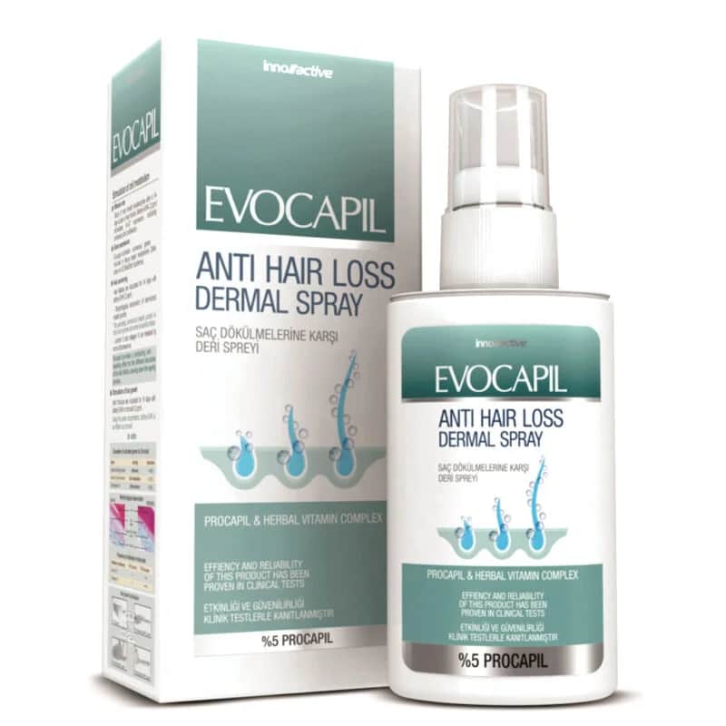 Evocapil بخاخ إيفوكابيل لعلاج تساقط الشعر، 60 مل