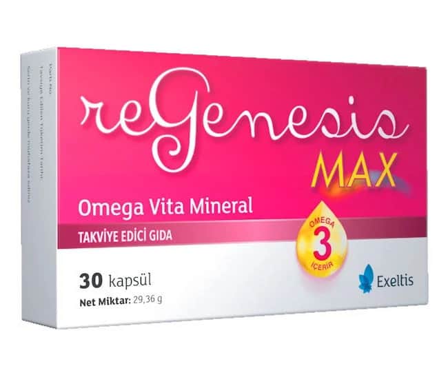 Regenesis كبسولات ريجينسيس ماكس أوميجا فيتا مينيرال 30 كبسولة