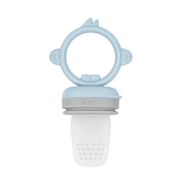 Oioi Puree Silicone Fruit Trainer 6 months+ Mineral Blue
