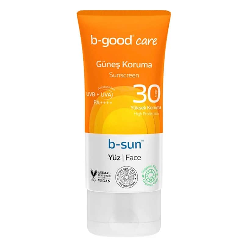 حماية الشمس للوجه SPF 30 بحجم 50 مل من بي-جود B-Good