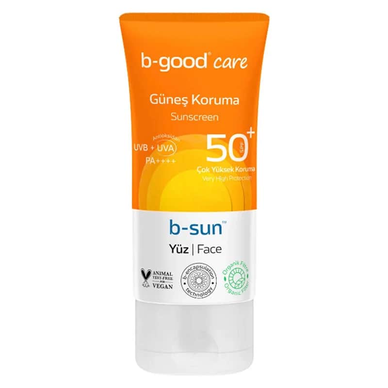 حماية من الشمس للوجه SPF 50+ 50 مل من بي-جود B-Good