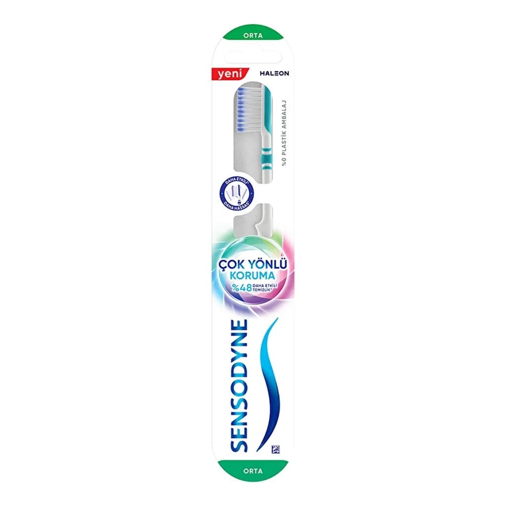 Sensodyne فرشاة أسنان سنسوداين متعددة الحماية متوسطة