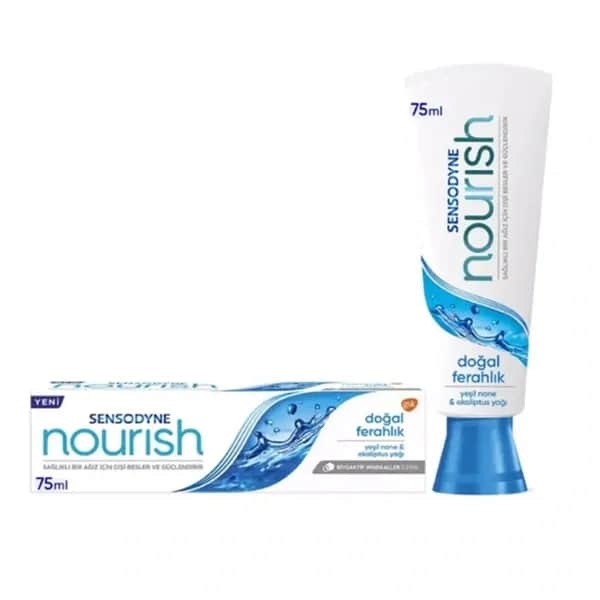 Sensodyne معجون أسنان سنسوداين نوريش للانتعاش الطبيعي 75 مل