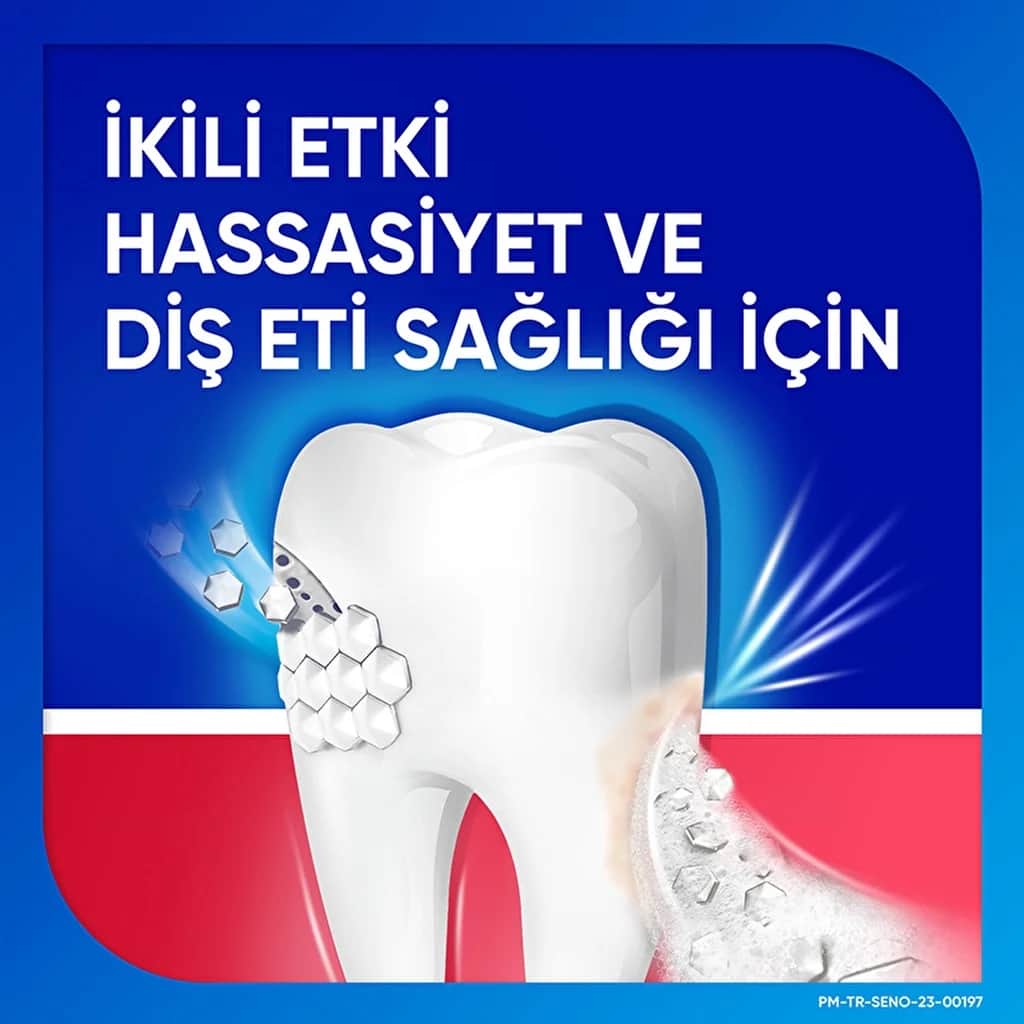 Sensodyne معجون أسنان سنسوداين لتبييض الأسنان الحساسة ومعجون اللثة 75 مل