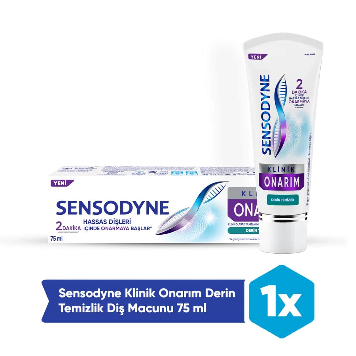 Sensodyne معجون أسنان سنسوداين كلينيكال ريبير للتنظيف العميق 75 مل