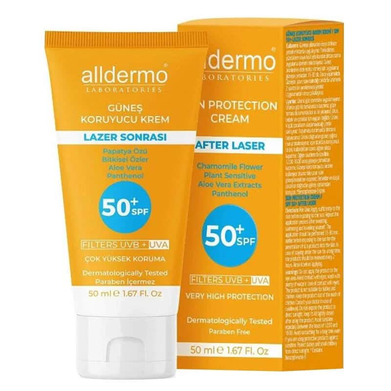 Alldermo After Laser Sunscreen Spf50+ Cream 50 ml