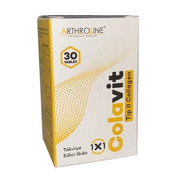 Arthroline مكمل غذائي من أرثرولين كولافيت كولاجين من النوع الثاني، 30 قرصًا
