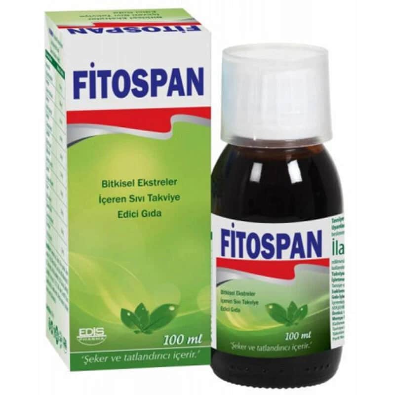 Fitospan مكمل غذائي بمستخلصات عشبية فيتوسبان 100 مل