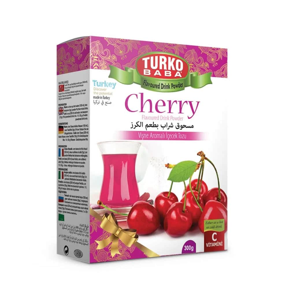 Turko Baba شراب الكرز  يشرب ساخن او بارد من توركو بابا 300 جرام