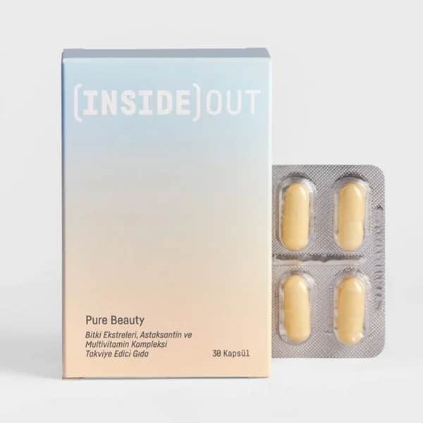 مكمل غذائي إن سايد آوت بيور بيوتي 30 كبسولة Insideout