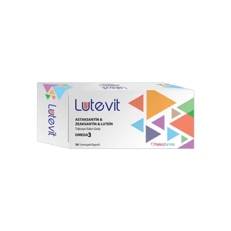 Lutevit كبسولات لوتيفيت أوميجا 3 اللينة، 30 كبسولة