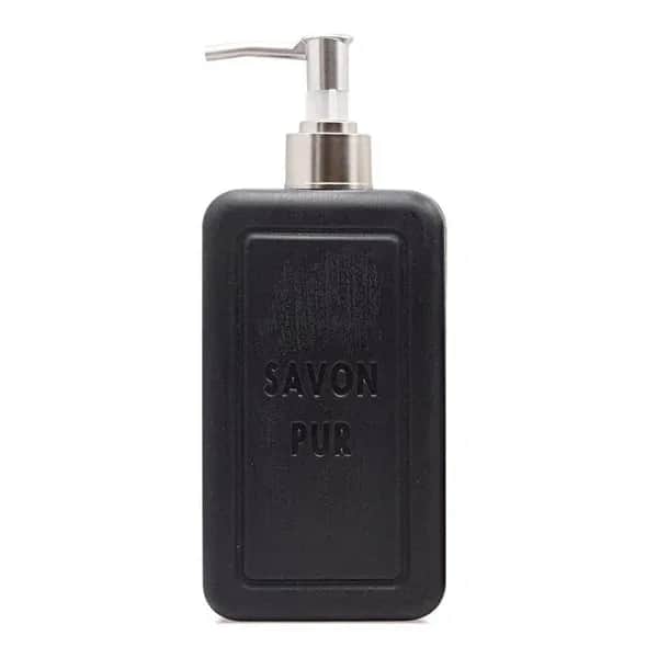 Savon De Royal صابون سائل فاخر نباتي من سافون دي رويال، أسود نقي، 500 مل