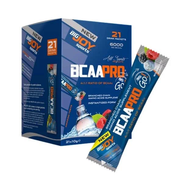 Bigjoy Sports Bcaa Pro Go 4.1.1 forest Fruit 10 g X 21 pcs
