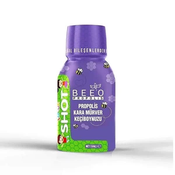 Beeo Propolis Shot Black Elderberry for Kids 50 ml