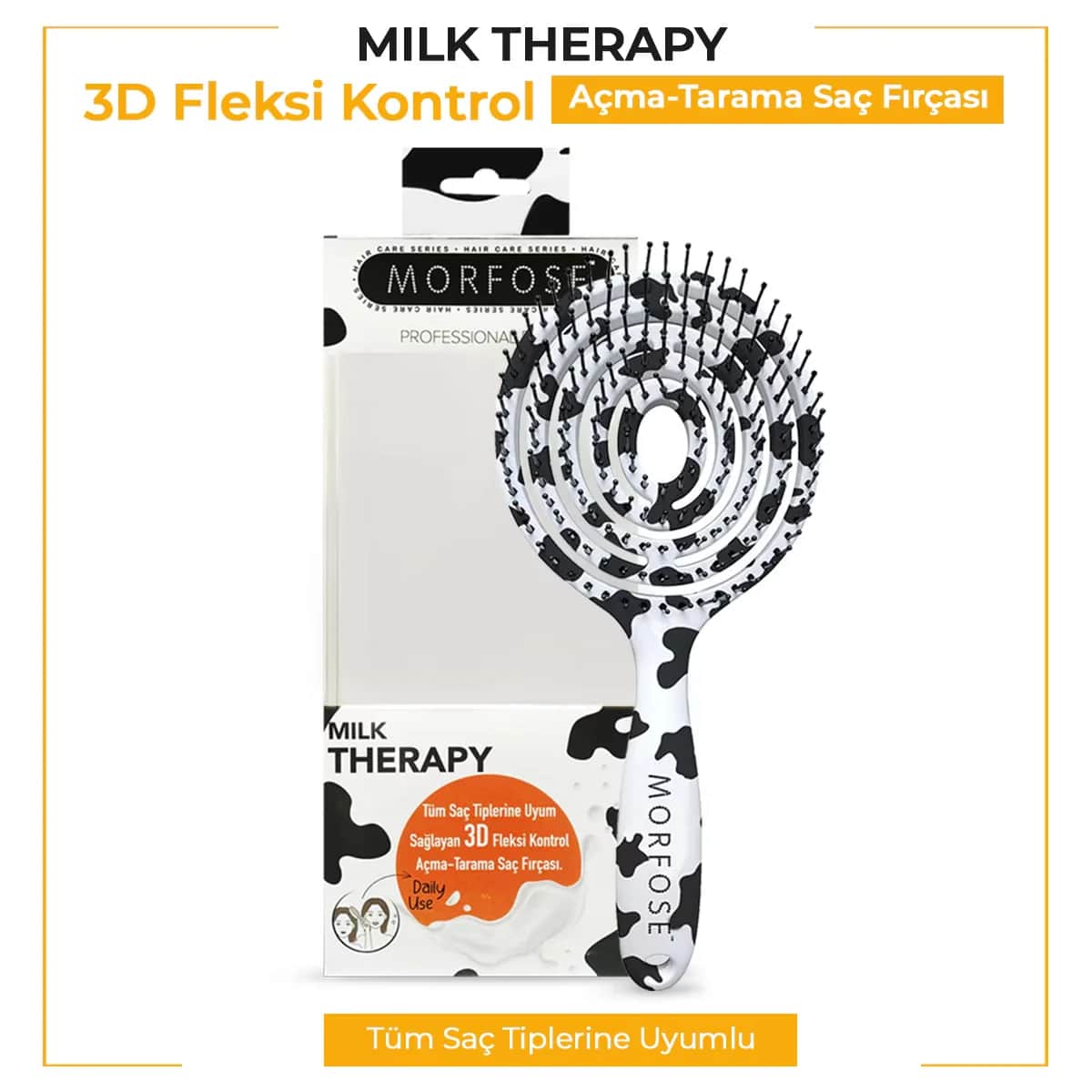 Morfose Milk Therapy Oval Hair Comb