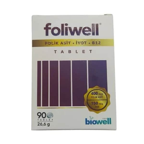 Biowell بيويل فوليويل 90 قرصًا