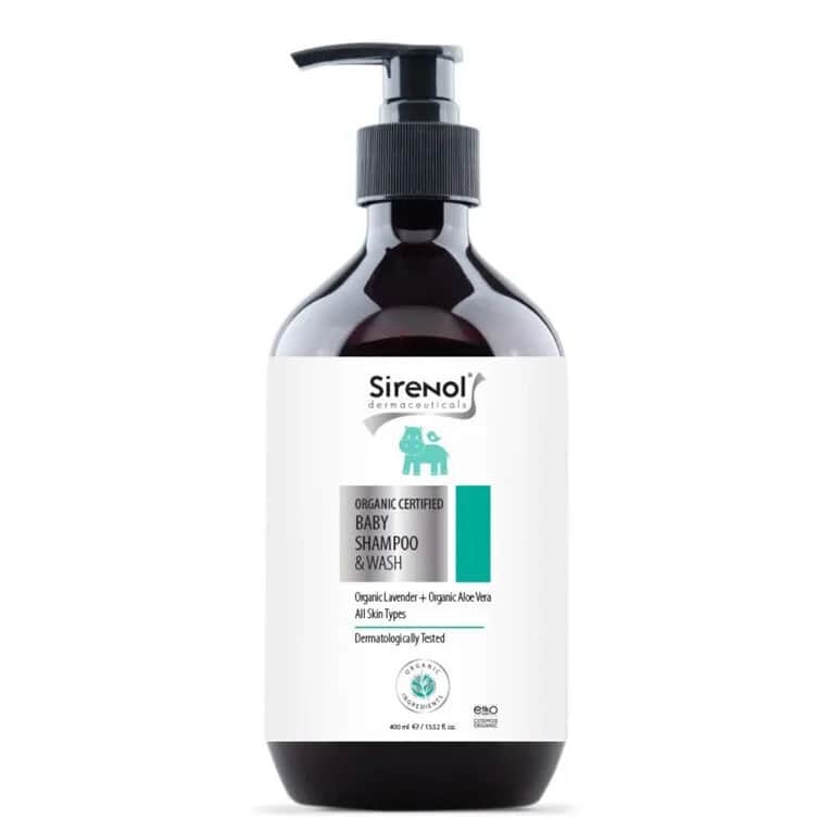 Sirenol شامبو سيرينول العضوي لشعر وجسم الأطفال 400 مل