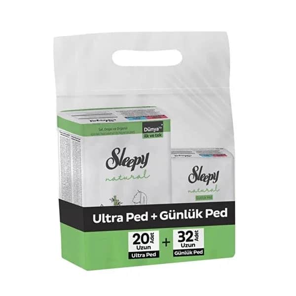 Sleepy فوط سليبي الطويلة جدًا، ٢٠ و٣٢ قطعة راحة طبيعية