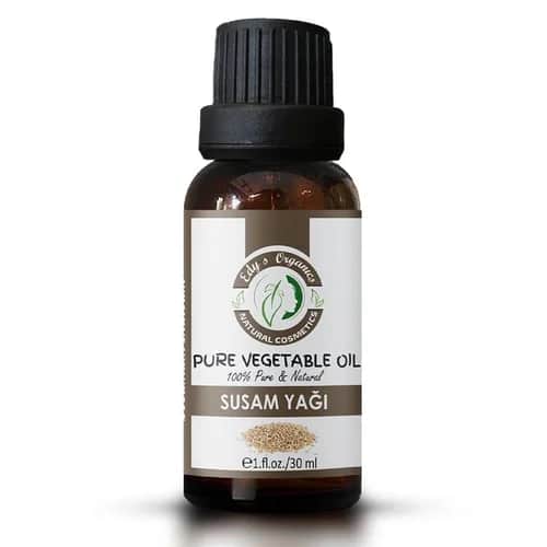 Edys Organics زيت السمسم النقي من إيديس أورجانيكس 30 مل، معصور على البارد وطبيعي