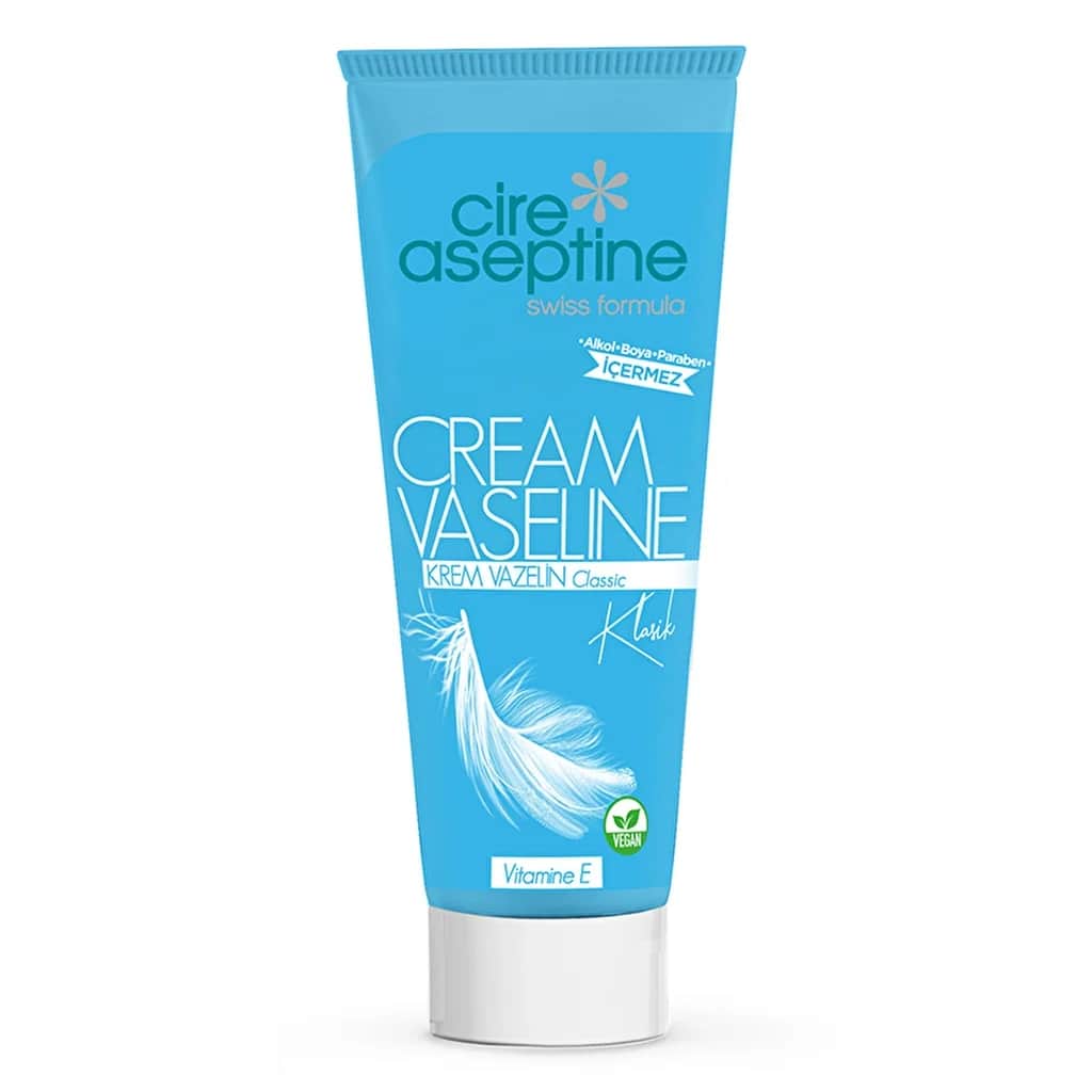 Cire Aseptine كريم سير أسيبتين الكلاسيكي مع الفازلين وفيتامين هـ 75 مل