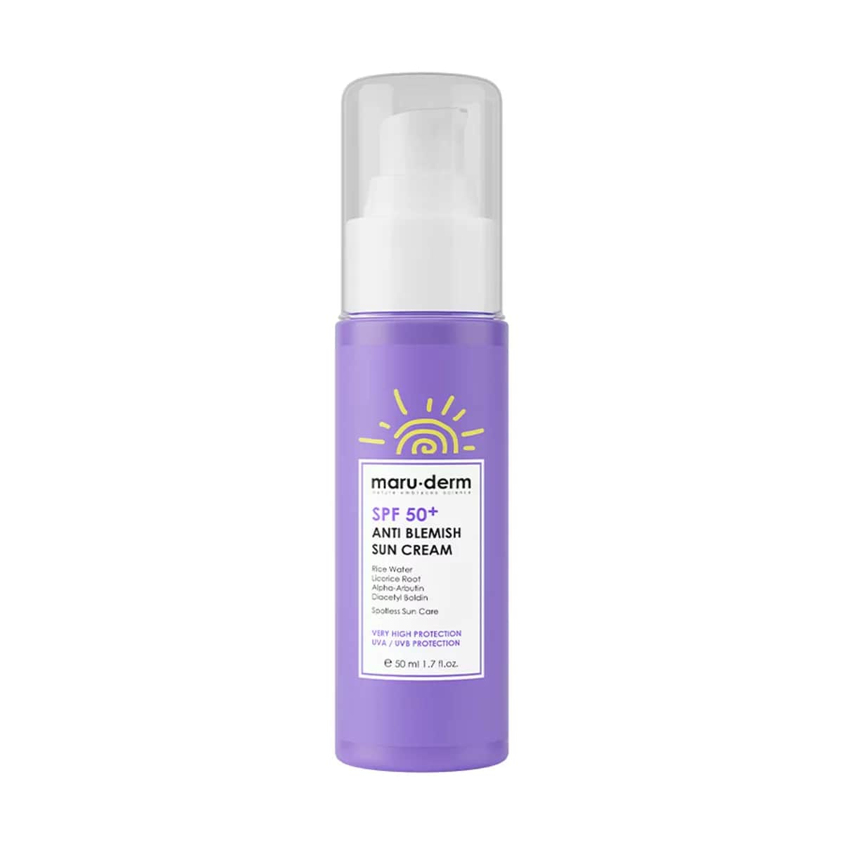 واقي شمس مضاد للبقع SPF50+ 50 مل من ماروديرم Maruderm