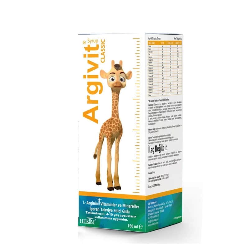 Argivit Classic شراب ارجيفيت كلاسيك للأطفال 150 مل
