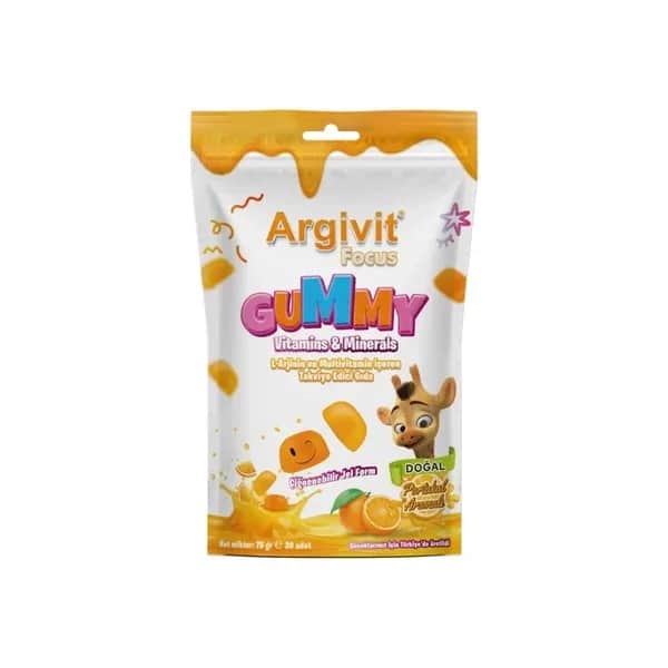Argivit حلوى أرجيفيت فوكس للأطفال 30 قطعة