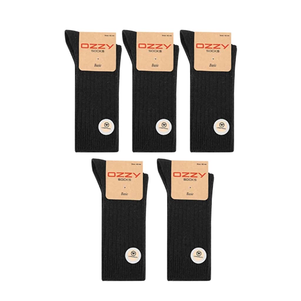 جوارب صوفية للرجال 5 قطع مقاس 40/44 من أوزي سوكس Ozzy Socks